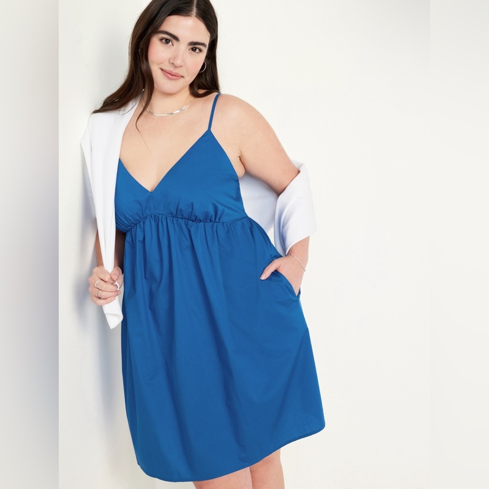 Sleeveless Mini Swing Dress